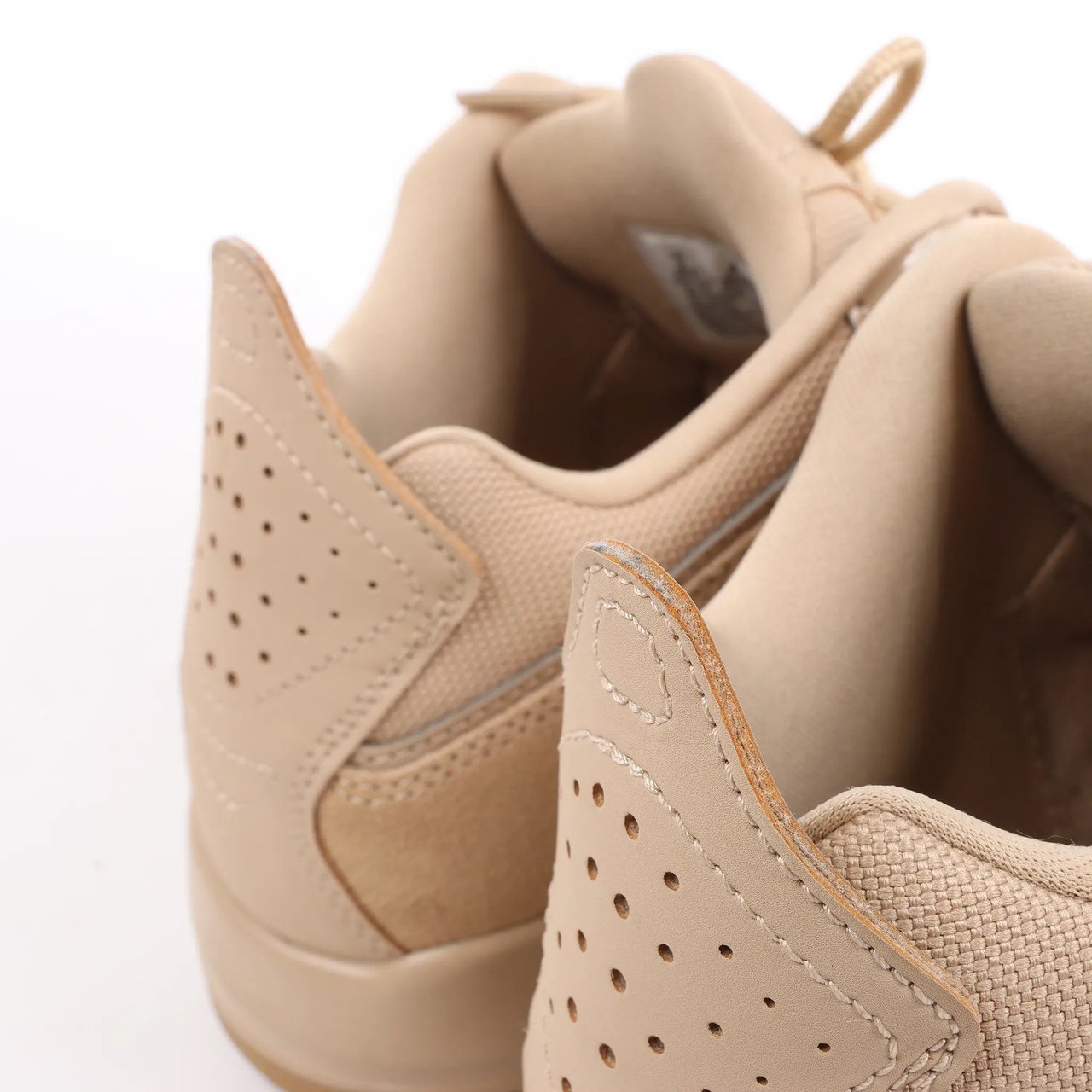 Nike Nike JORDAN COURTSIDE Suede x Fabric Sneakers in Beige, Size 42.5 EU Beige