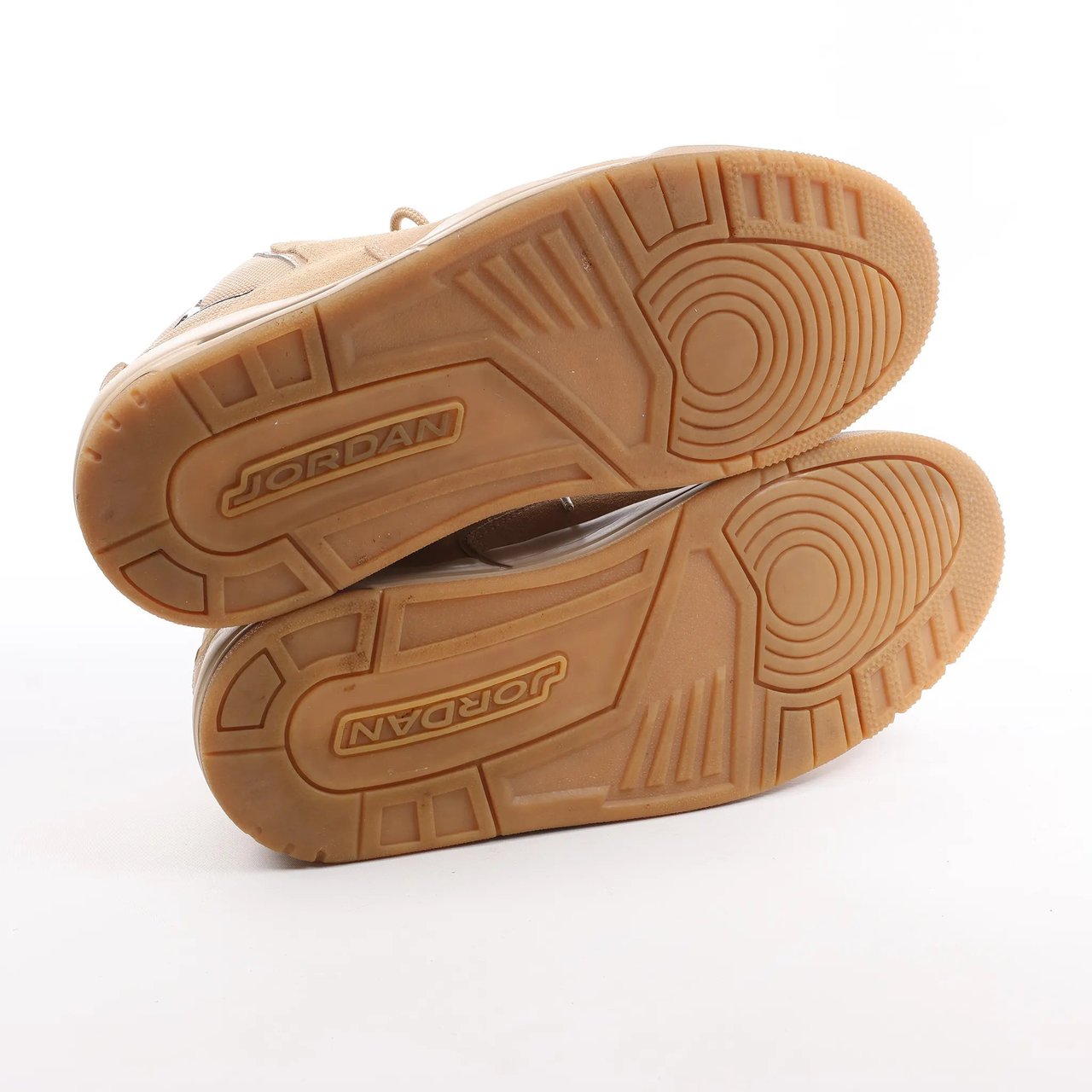 Nike Nike JORDAN COURTSIDE Suede x Fabric Sneakers in Beige, Size 42.5 EU Beige