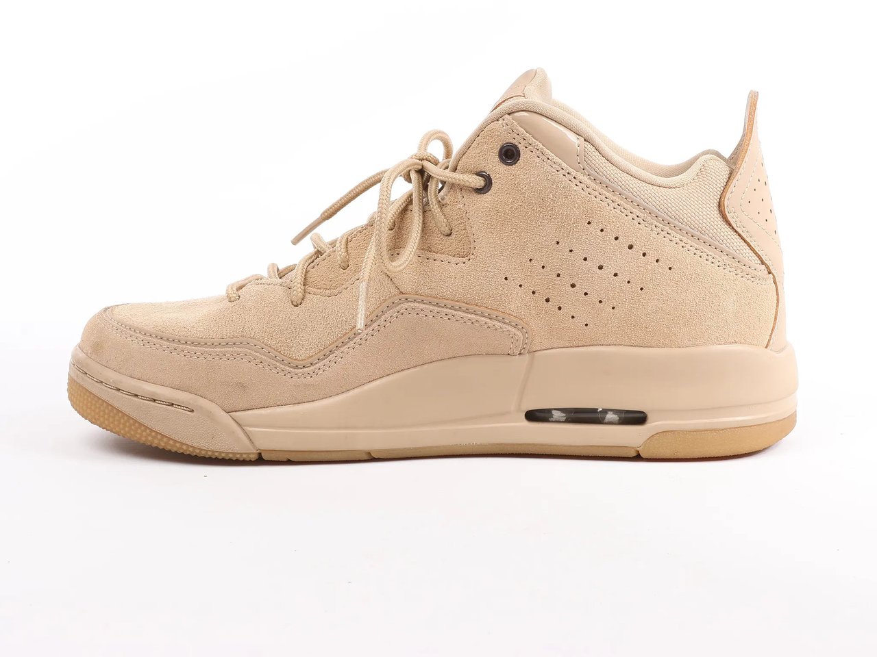 Nike Nike JORDAN COURTSIDE Suede x Fabric Sneakers in Beige, Size 42.5 EU Beige