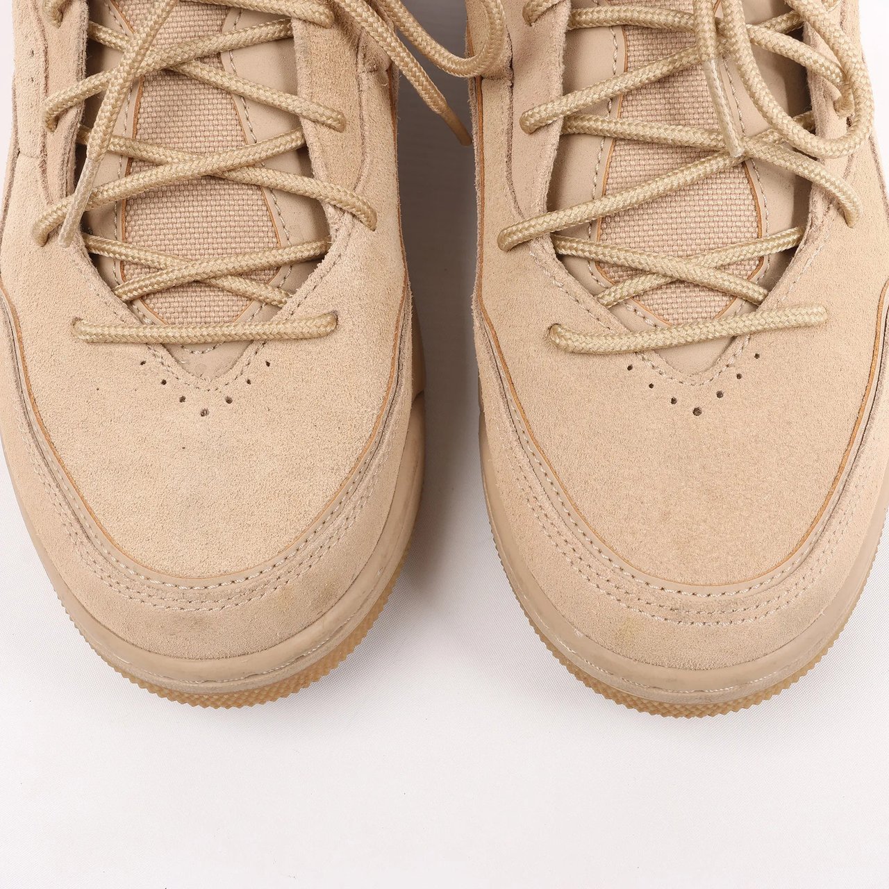 Nike Nike JORDAN COURTSIDE Suede x Fabric Sneakers in Beige, Size 42.5 EU Beige