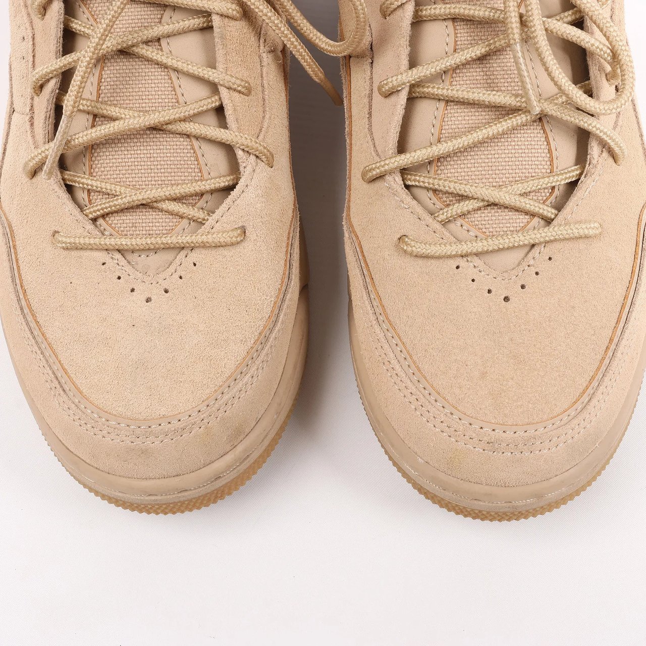 Nike Nike JORDAN COURTSIDE Suede x Fabric Sneakers in Beige, Size 42.5 EU Beige