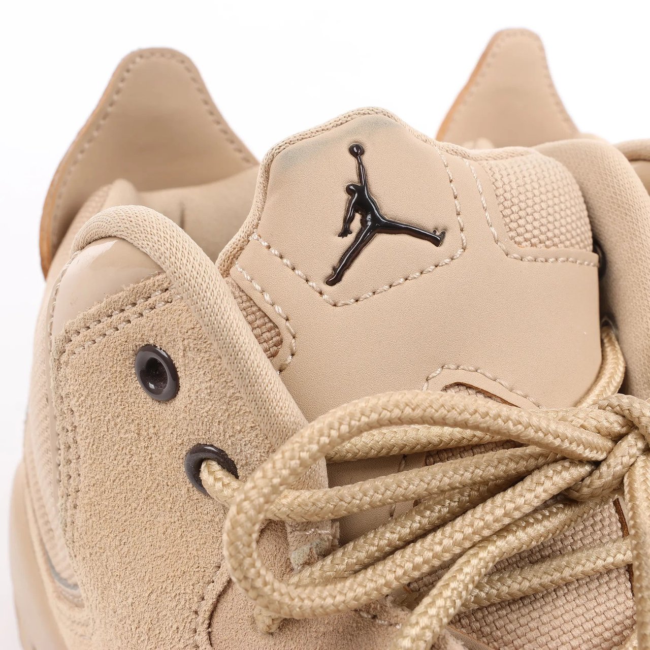 Nike Nike JORDAN COURTSIDE Suede x Fabric Sneakers in Beige, Size 42.5 EU Beige