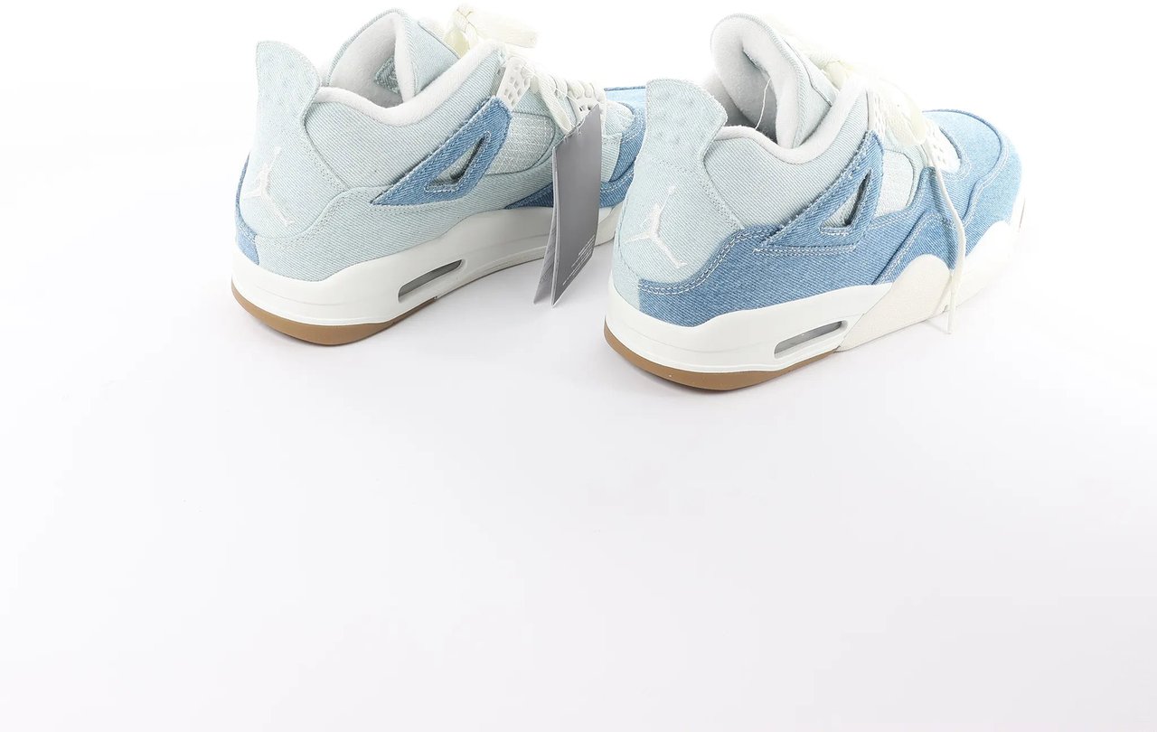 Nike Air Jordan 4 RETRO SP Fabric Sneakers in Blue x White IB6716-100, Size 44 EU Divers