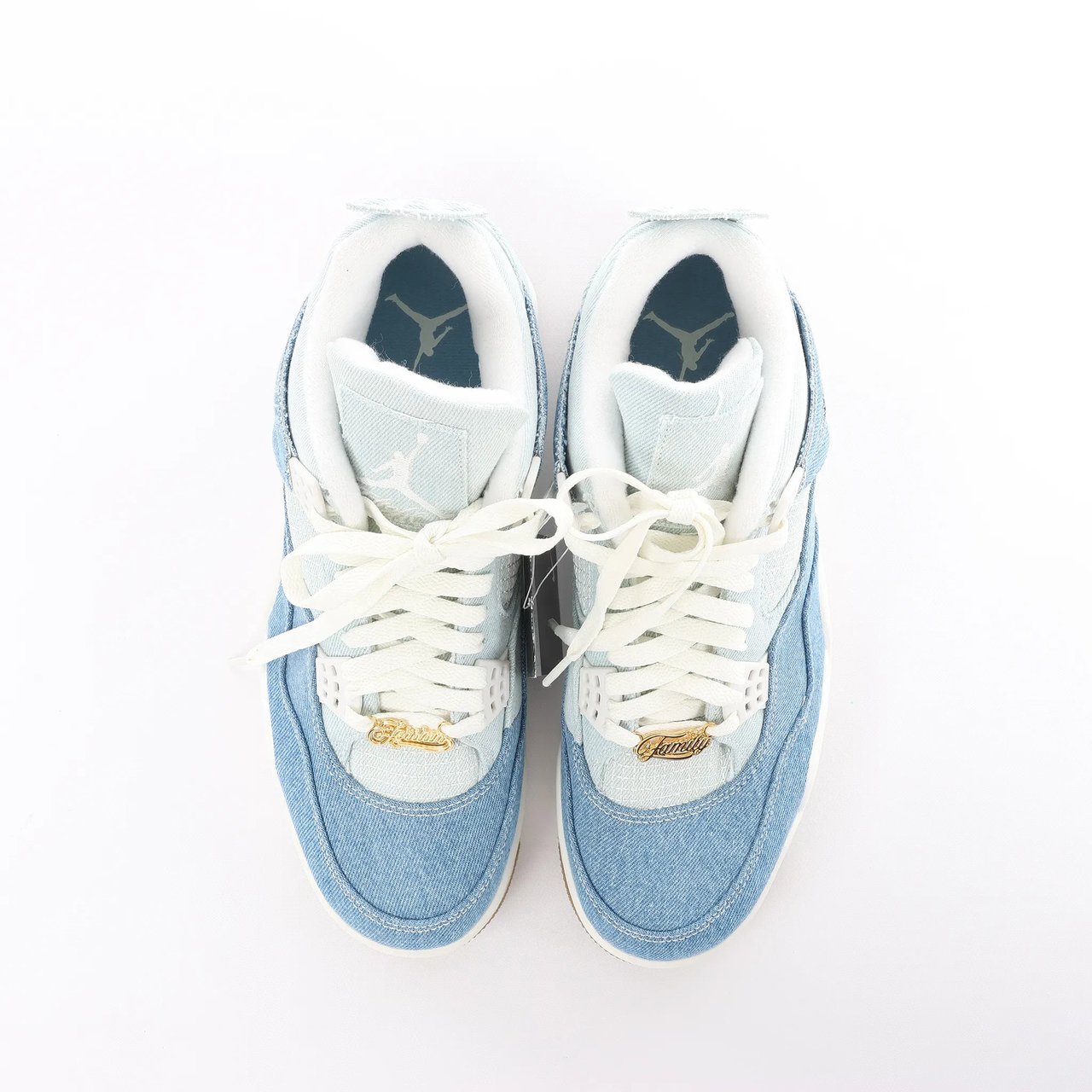 Nike Air Jordan 4 RETRO SP Fabric Sneakers in Blue x White IB6716-100, Size 44 EU Divers