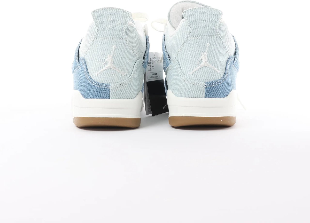 Nike Air Jordan 4 RETRO SP Fabric Sneakers in Blue x White IB6716-100, Size 44 EU Divers