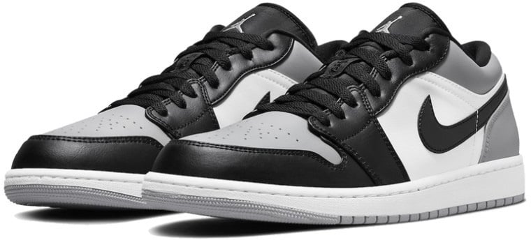 Nike Air Jordan 1 Low Shadow Toe Zwart