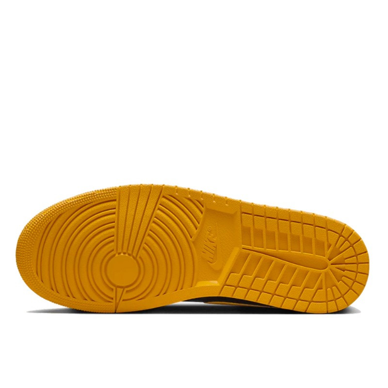 Nike Air Jordan 1 Low Yellow Ochre Zwart