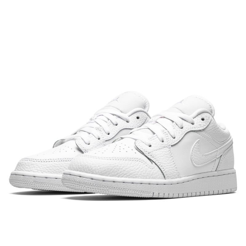 Nike Air Jordan 1 Low Triple White Wit