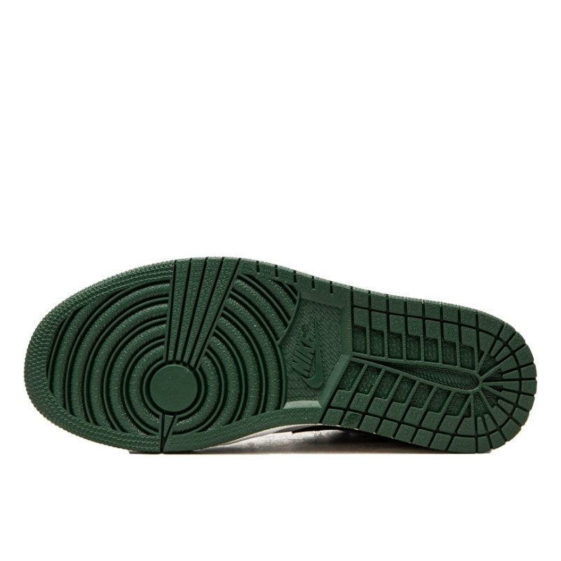 Nike Air Jordan 1 Low Green Toe Zwart