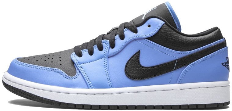 Nike Air Jordan 1 Low University Blue Black Zwart