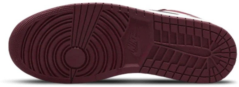 Nike Air Jordan 1 Low Bordeaux Wit