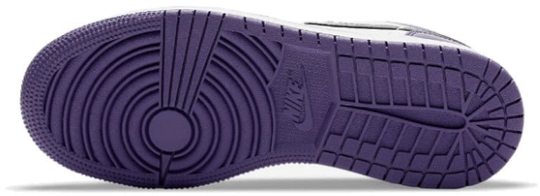 Nike Air Jordan 1 Low Court Purple White Wit