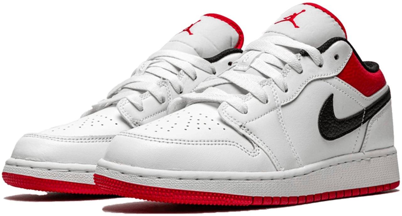 Nike Air Jordan 1 Low University Red Black (GS) Divers