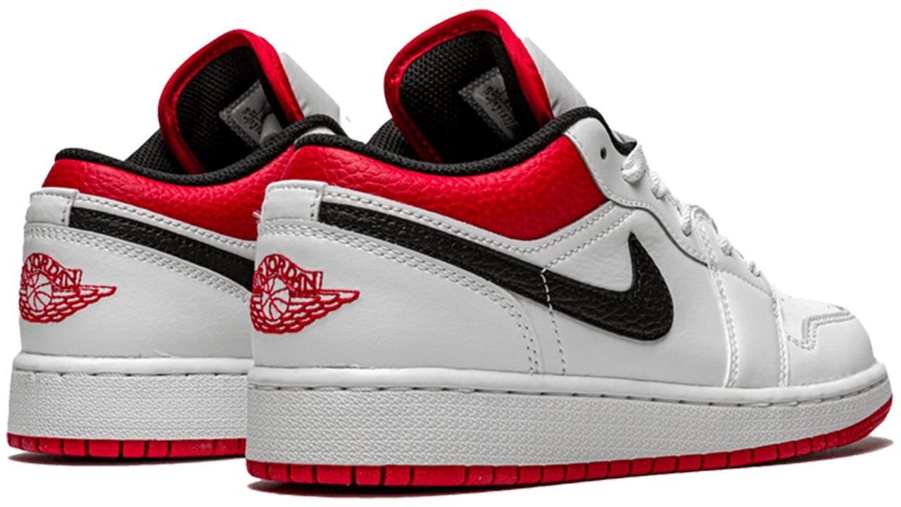 Nike Air Jordan 1 Low University Red Black (GS) Divers
