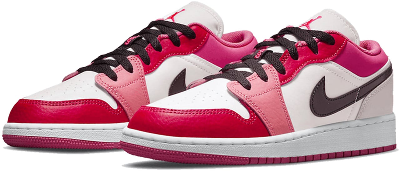 Nike Air Jordan 1 Low Pink Red (GS) Divers