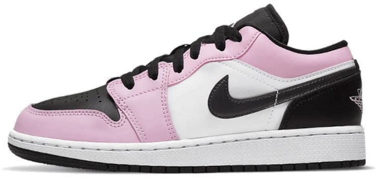 Nike Nike Air Jordan 1 Low White Light Arctic Pink Zwart