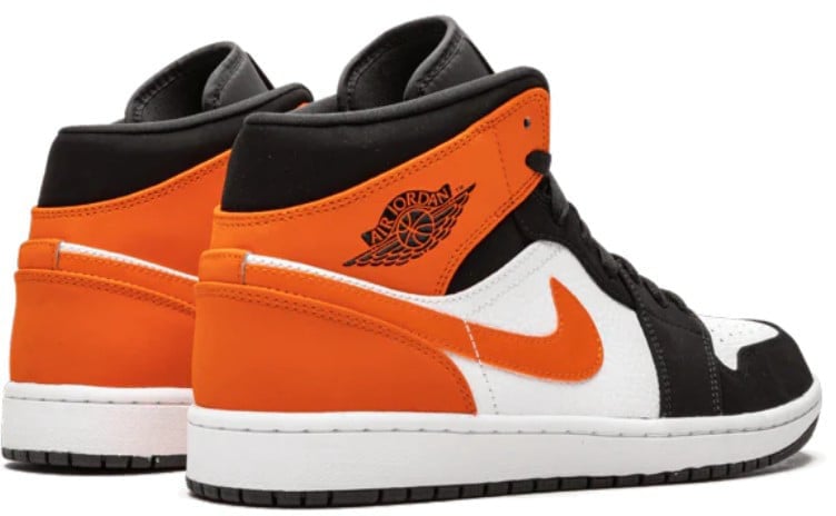 Nike Air Jordan 1 Mid Shattered Backboard Zwart