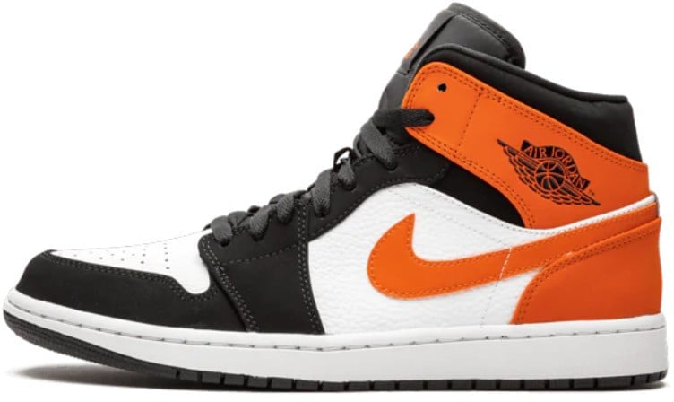Nike Air Jordan 1 Mid Shattered Backboard Zwart