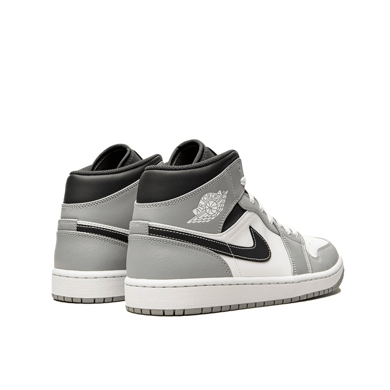 Nike Air Jordan 1 Mid Light Smoke Grey Anthracite Divers