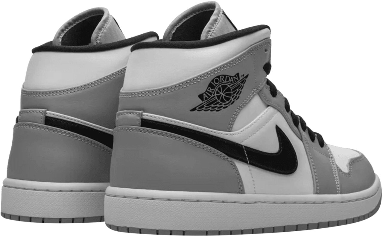 Nike Air Jordan 1 Mid Light Smoke Grey Divers