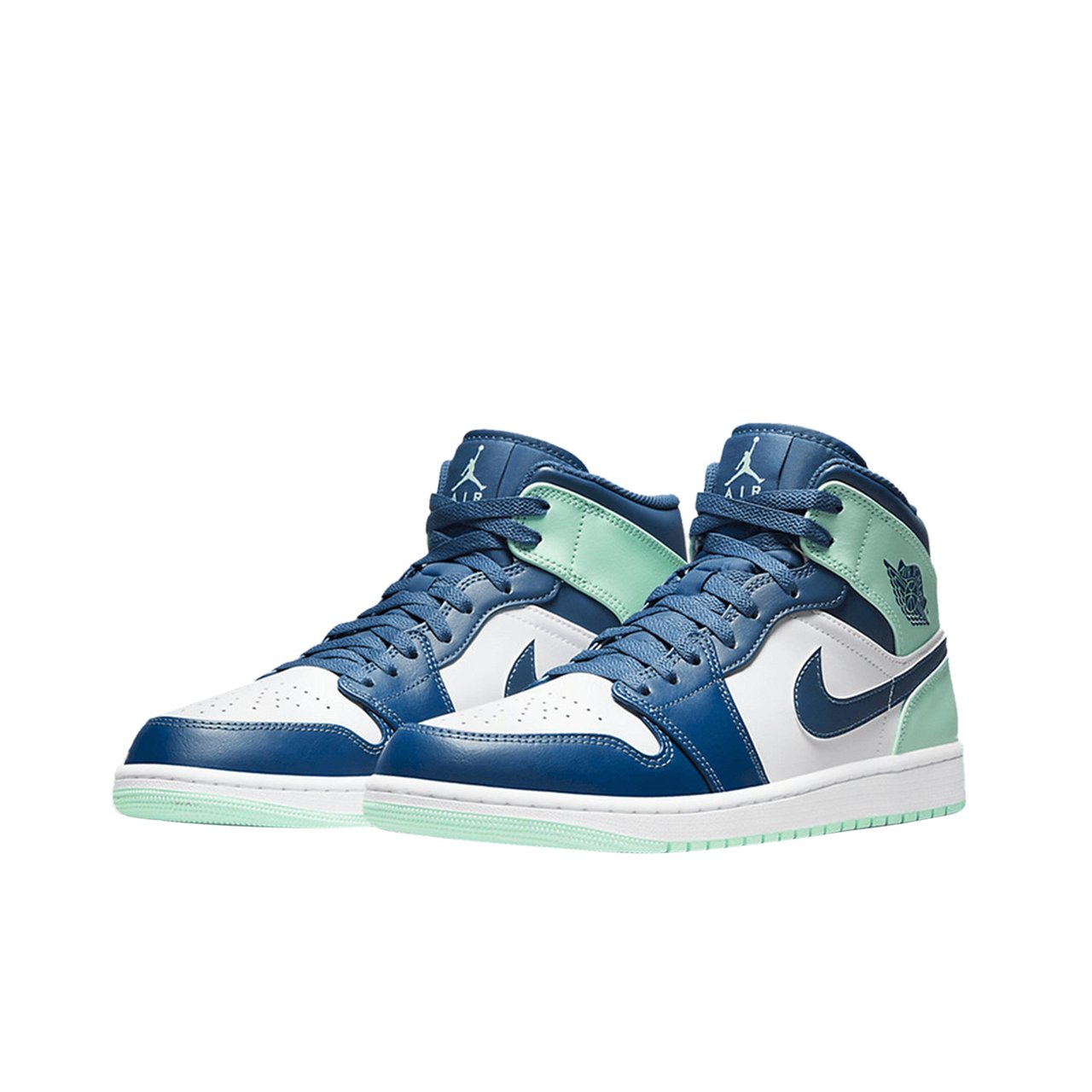 Nike Air Jordan 1 Mid Blue Mint Divers