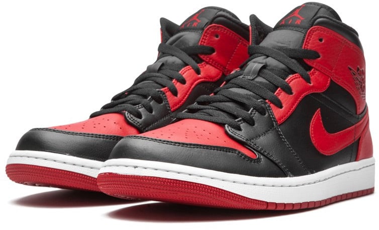 Nike Air Jordan 1 Mid Banned 2020 Rood