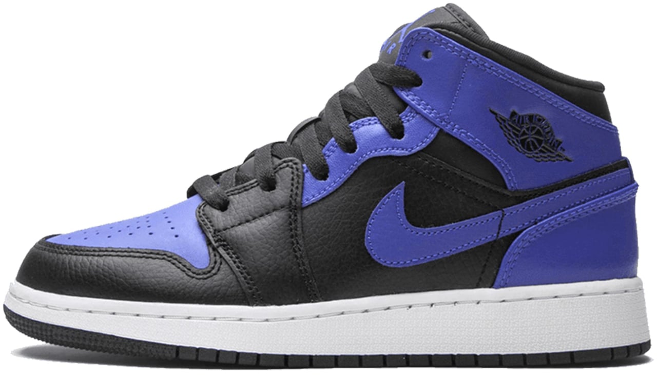 Nike Air Jordan 1 Mid Hyper Royal (GS) Divers