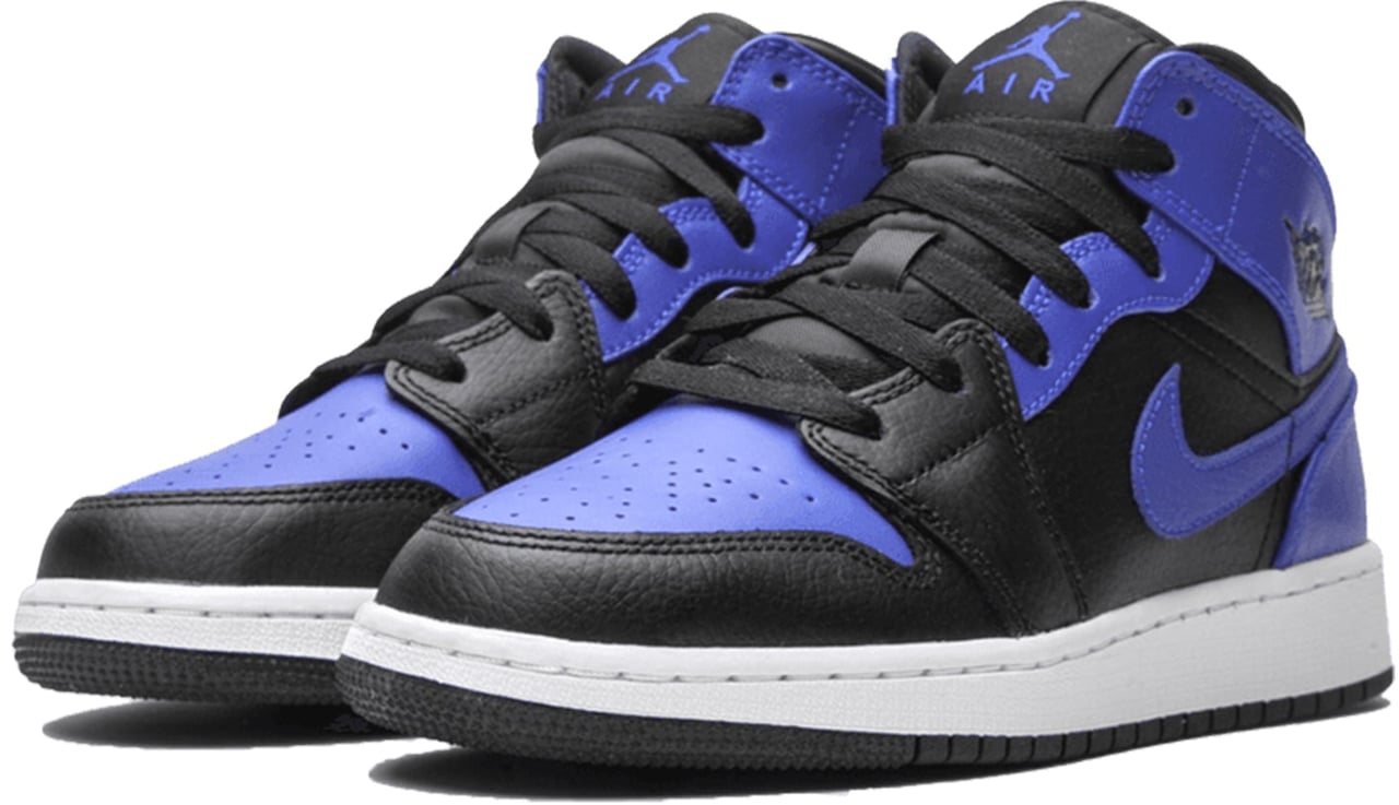 Nike Air Jordan 1 Mid Hyper Royal (GS) Divers