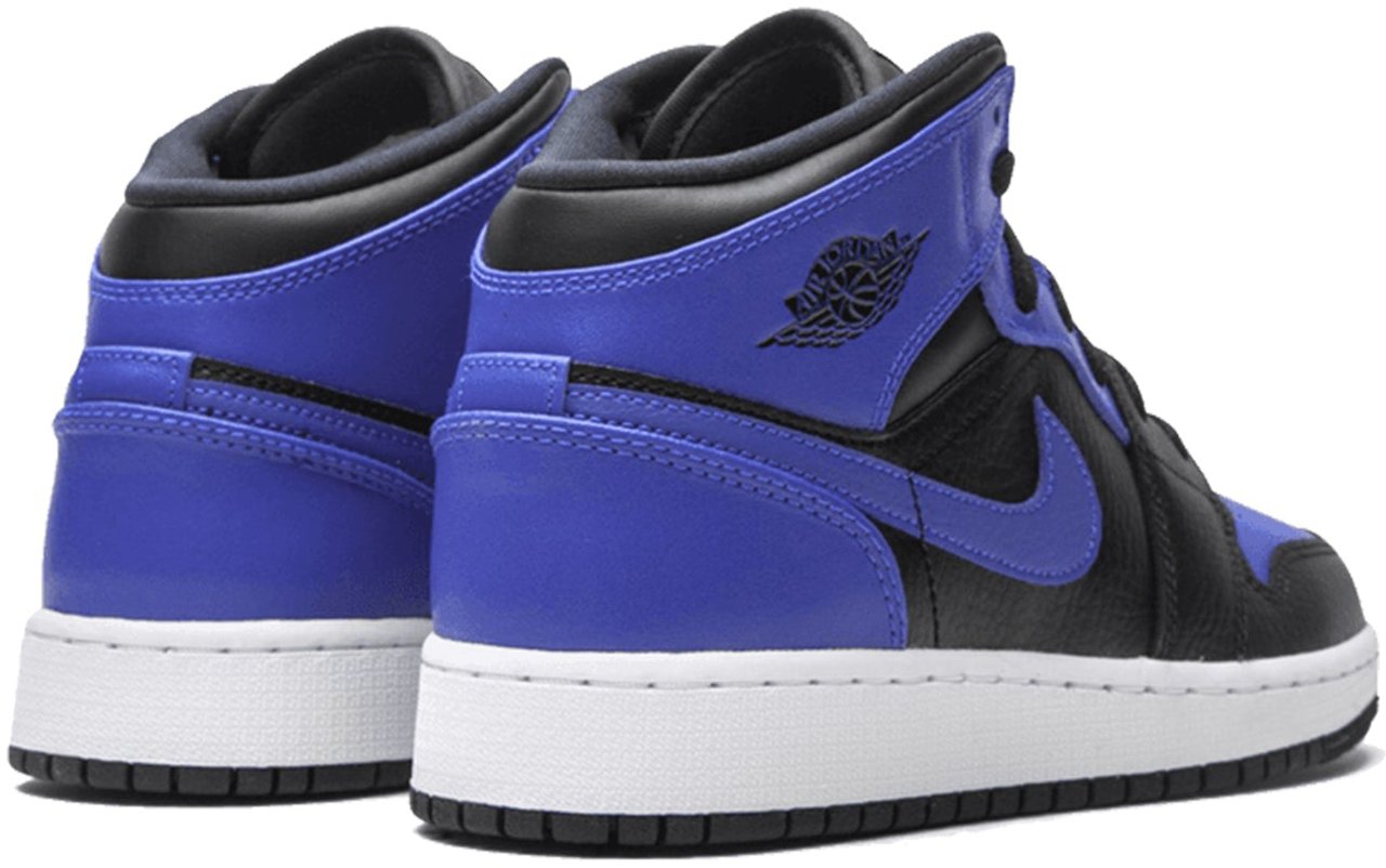 Nike Air Jordan 1 Mid Hyper Royal (GS) Divers