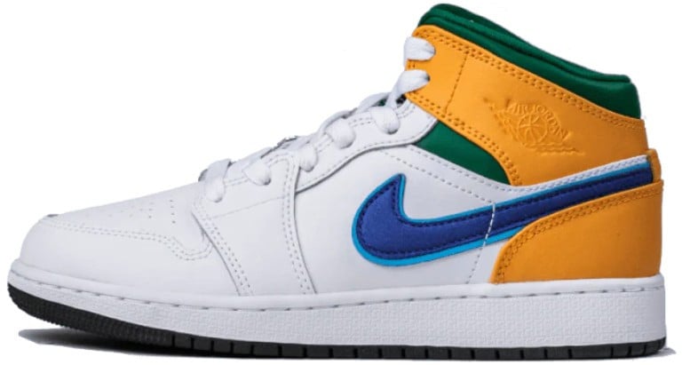Nike Air Jordan 1 Mid Alternate Multi-Color Wit