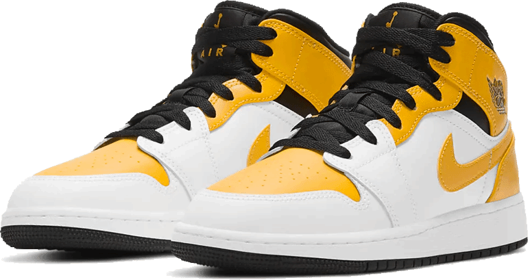Nike Air Jordan 1 Mid University Gold Divers