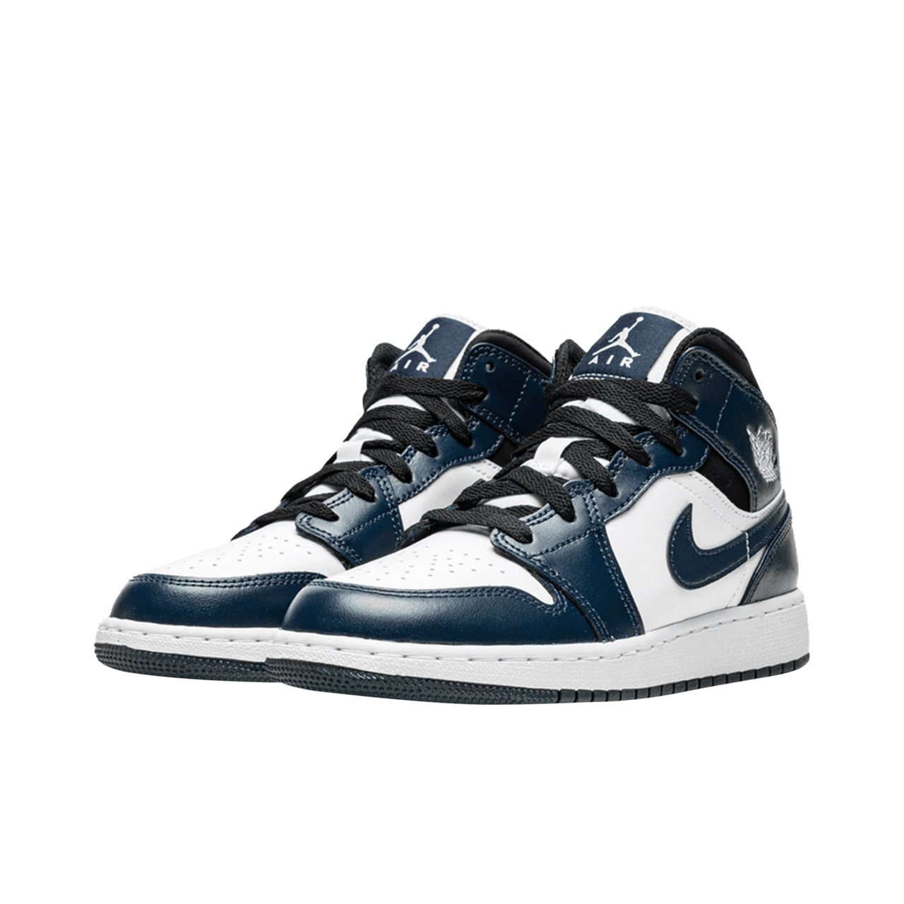 Nike Air Jordan 1 Mid Dark Teal (GS) Divers