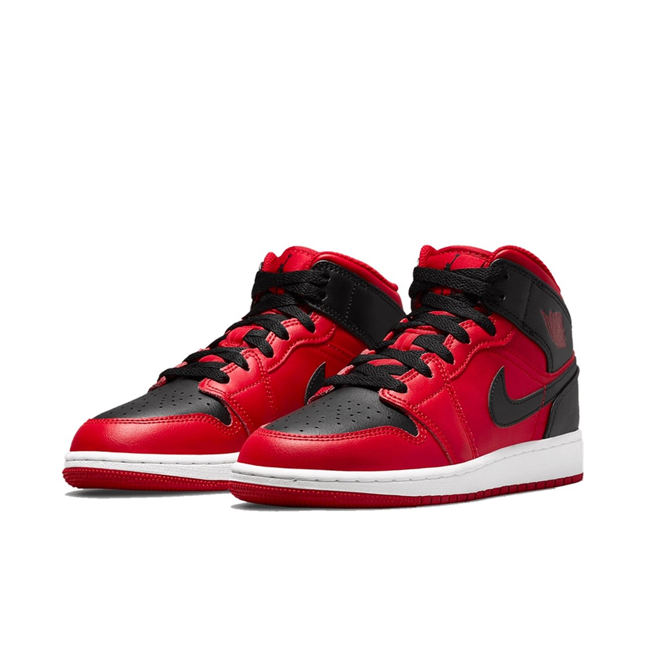 Nike Air Jordan 1 Mid Reverse Bred 2021 (GS) Divers