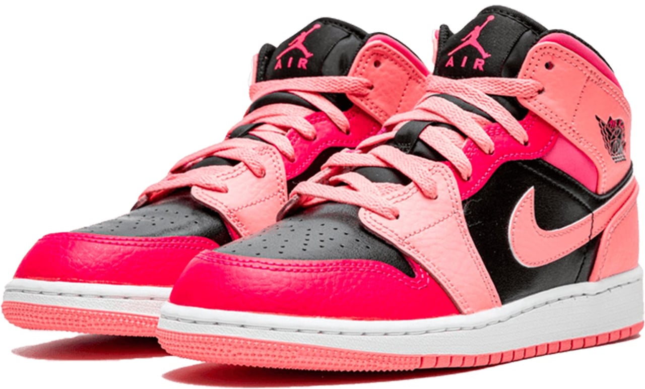 Nike Air Jordan 1 Mid Coral Chalk Divers