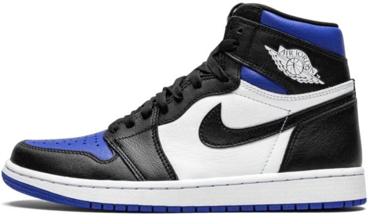 Nike Air Jordan 1 Retro High Royal Toe Zwart