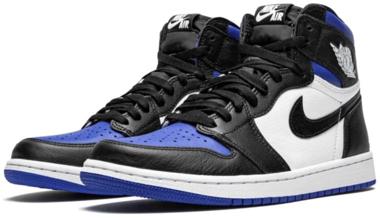 Nike Air Jordan 1 Retro High Royal Toe Zwart