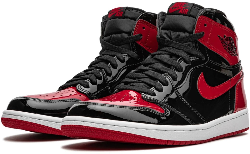 Nike Air Jordan 1 High Patent Bred Rood