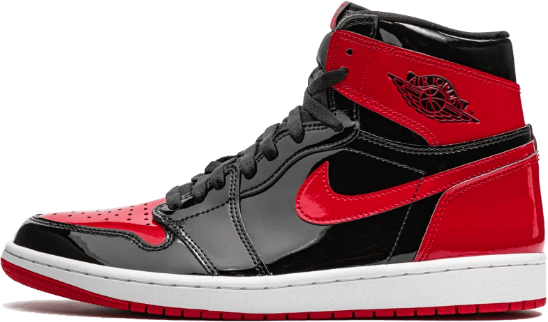 Nike Air Jordan 1 High Patent Bred Rood