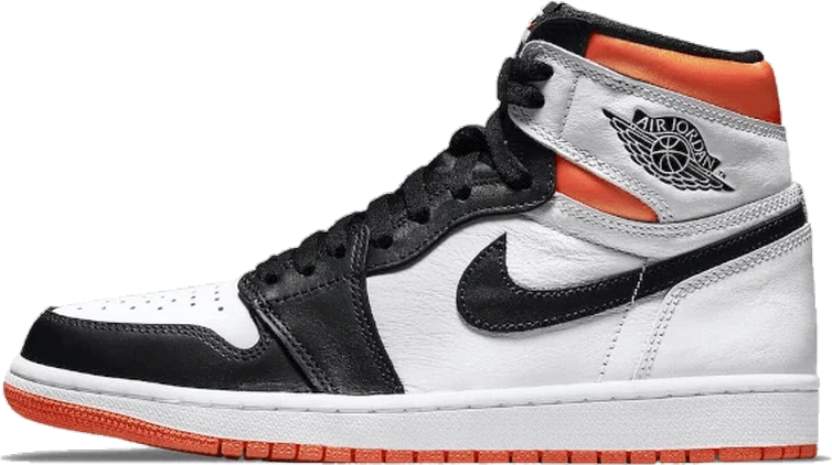 Nike Air Jordan 1 Retro High OG Electro Orange Zwart