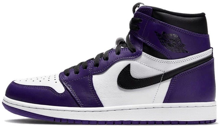 Nike Air Jordan 1 Retro High OG Court Purple White Wit