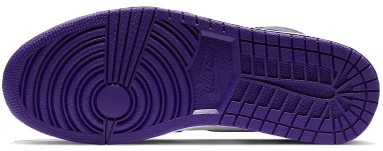Nike Air Jordan 1 Retro High OG Court Purple White Wit