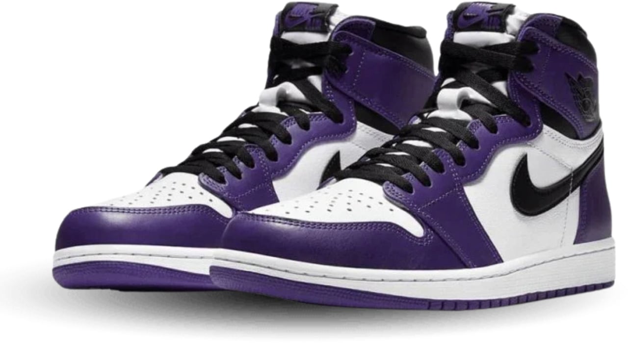 Nike Air Jordan 1 Retro High OG Court Purple White Divers