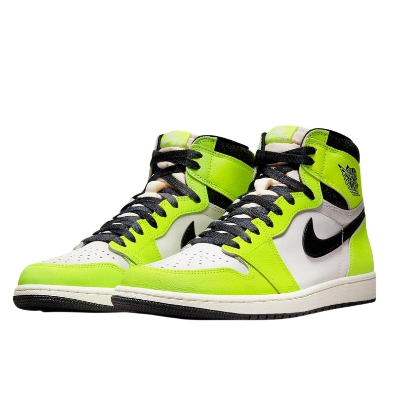 Nike Air Jordan 1 High OG Visionaire (Volt) Zwart