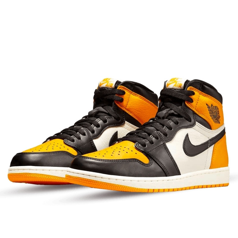 Nike Air Jordan 1 Retro High OG Taxi Yellow Toe Geel