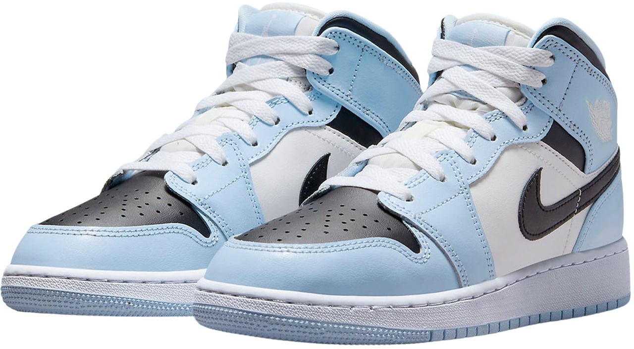 Nike Air Jordan 1 Mid Ice Blue (GS) Divers
