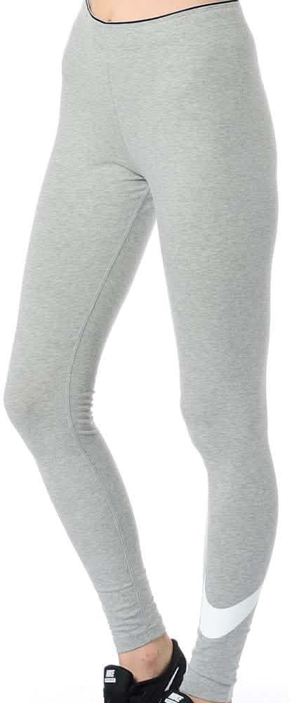 Nike Nike WMNS Club Logo Legging Grijs Blauw