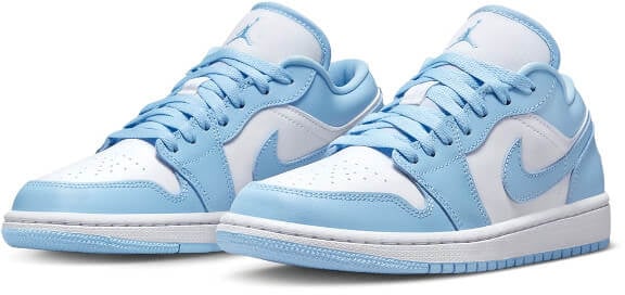 Nike Air Jordan 1 Low Aluminium Blauw