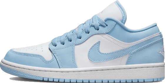 Nike Air Jordan 1 Low Aluminium Blauw