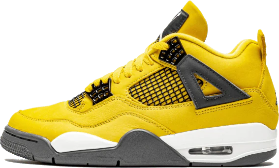 Nike Air Jordan 4 Retro Tour Yellow (Lightning) (GS) Geel