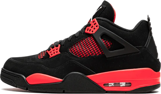 Nike Air Jordan 4 Retro Red Thunder (GS) Rood